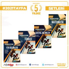 Hız ve Renk TYT Matematik Türkçe Sosyal Bilimler ve Fen Bilimleri Deneme Seti 4 Kitap