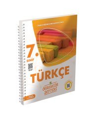 7.Sınıf Türkçe Öğrencim Defteri Murat Eğitim Yayınları