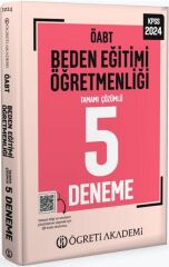 2024 KPSS ÖABT Beden Eğitimi 5 Deneme Öğreti Akademi