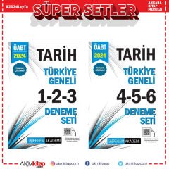 Pegem 2024 KPSS ÖABT Tarih Öğretmenliği Türkiye Geneli Deneme Seti 2 Kitap