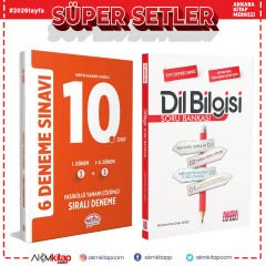 Editör Yayınları 10. Sınıf 6 Fasiküllü Deneme ve AKM Dil Bilgisi Soru Bankası Seti 2 Kitap