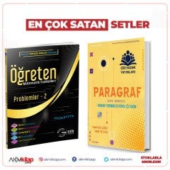 Gür Yayınları Problemler 2 ve Çöz Kazan Paragraf Soru Bankası Seti 2 Kitap