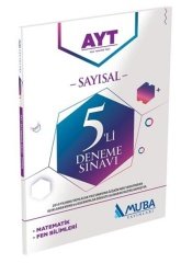 AYT Sayısal 5 li Deneme Sınavı Muba Yayınları