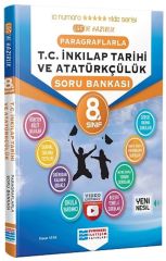 8. Sınıf LGS T.C. İnkılap Tarihi ve Atatürkçülük Soru Bankası Evrensel İletişim Yayınları