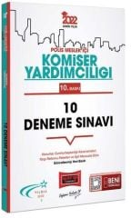 2022 Polis Meslek İçi Komiser Yardımcılığı 10 Deneme Sınavı Yargı Yayınları