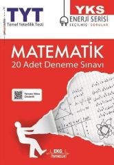 TYT Matematik 20 Adet Deneme Sınavı EKG Yayınları