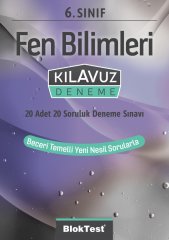 6. Sınıf Fen Bilimleri Kılavuz Deneme Tudem Yayınları