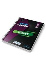 7. Sınıf Türkçe Aktif Defter Yanıt Yayınları