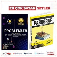 Çöz Kazan Yayınları Problemler ve Altıntest Paragraf Soru Bankası Seti 2 Kitap