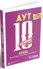 AYT Sözel 10 Deneme Seti Sınav Yayınları