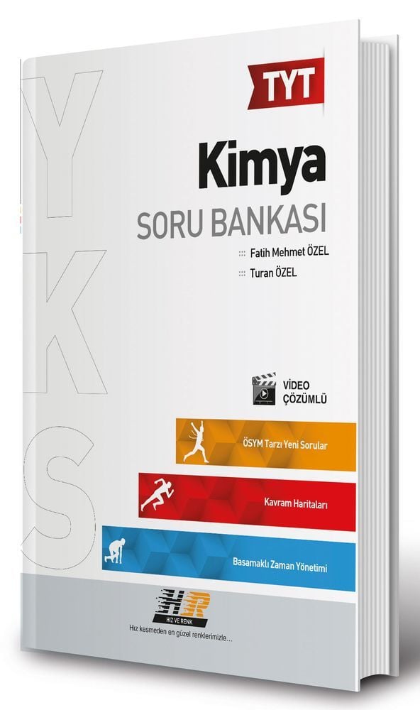 TYT Kimya Soru Bankası Hız ve Renk Yayınları