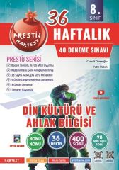 8. Sınıf Haftalık Din Kültürü Ve Ahlak Bilgisi Denemeleri Omega Nartest Yayınları