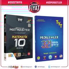 A Yayınlar Tyt Matmaster ve Tonguç 321 Problemler 2 Kitap Set