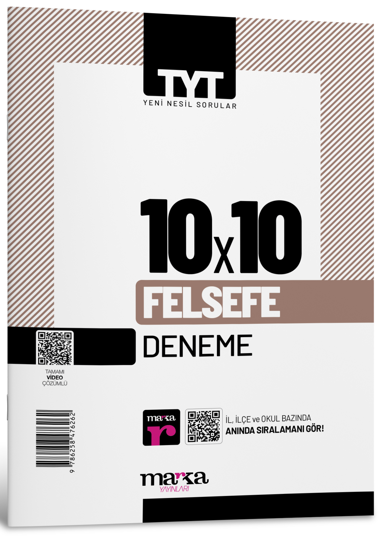 TYT Felsefe 10 x 10 Deneme Marka Yayınları