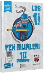 8. Sınıf LGS 1. Dönem Fen Bilimleri 10 Branş Deneme İsem Yayınları