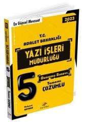 T.C Adalet Bakanlığı Yazı İşleri Müdürlüğü 5 Deneme Dizgi Kitap
