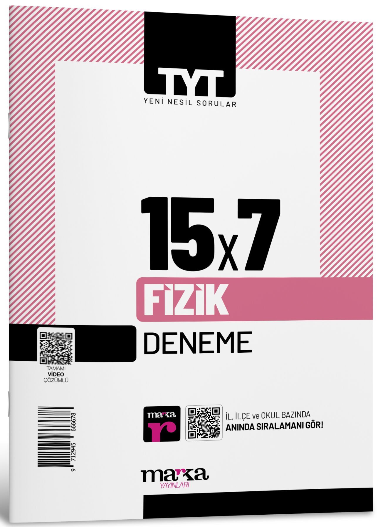 TYT Fizik 15 x 7 Deneme Marka Yayınları