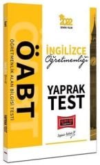 2022 ÖABT İngilizce Öğretmenliği Yaprak Test Yargı Yayınları