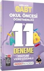2026 ÖABT MEB AGS Okul Öncesi Öğretmenliği 11 Deneme İndeks Akademi