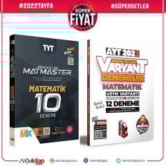 Benim Hocam AYT Matematik Deneme ve A Yayınları Matmaster Matematik Deneme 2 Kitap Set