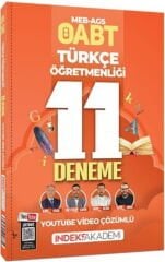 2026 ÖABT MEB AGS Türkçe Öğretmenliği 11 Deneme İndeks Akademi
