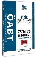 2022 ÖABT Fizik Öğretmenliği 75 te 75 Tamamı Çözümlü 10 Deneme Yargı Yayınları