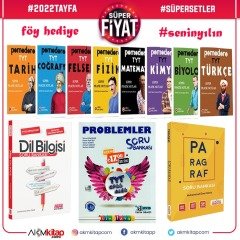 2022 Tayfa Pomodoro Konu ve AKM Paragraf Dil Bilgisi ile Yayın Denizi Problemler Soru Bankası Seti