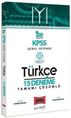 2022 KPSS Türkçe İYİ 15 Deneme Yargı Yayınları