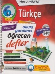 6 Sınıf Türkçe Öğreten Defter Çanta Yayınları