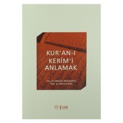 Kur'an-ı Kerim'i Anlamak Diyanet İşleri Başkanlığı