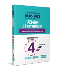 Uzman Öğretmenlik 4 Deneme Sınavı Markaj Yayınları