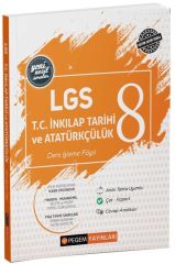 8. Sınıf LGS T.C. Inkılap Tarihi ve Atatürkçülük Ders İşleme Föyü Pegem Yayınları
