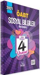 2021 ÖABT Sosyal Bilgiler 4 lü Çözümlü Deneme Yeni Trend Yayınları