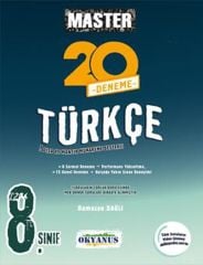 8. Sınıf Master 20 Türkçe Denemesi Okyanus Yayınları