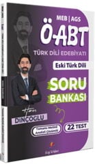 2026 MEB AGS ÖABT Türk Dili ve Edebiyatı Öğretmenliği Eski Türk Dili Tamamı Çözümlü Soru Bankası Dizgi Kitap