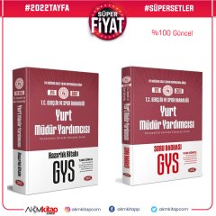 Data Yayınları 2021 GYS Gençlik ve Spor Bakanlığı Yurt Müdür Yardımcısı Konu ve Soru Seti 2 Kitap