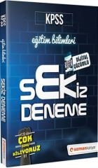 KPSS Eğitim Bilimleri Dijital Çözümlü Sekiz Deneme Uzman Kariyer