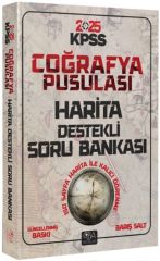 2025 KPSS Coğrafya Pusulası Harita Destekli Soru Bankası CBA Yayınları
