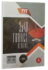 TYT Türkçe 3x40 Deneme A Yayınları