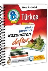 8. Sınıf Türkçe Kazandıran Defter Çanta Yayınları