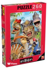 Anatolian Dino Selfie 260 Parça Puzzle