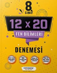8. Sınıf Fen Bilimleri 12x20 Deneme Sistematik Yayınları
