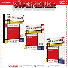 Acil Yayınları Trigonometri Fonksiyonlar Logaritma Diziler 3 Kitap Set