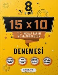 8. Sınıf T.C. İnkılap Tarihi ve Atatürkçülük 15x10 Deneme Sistematik Yayınları
