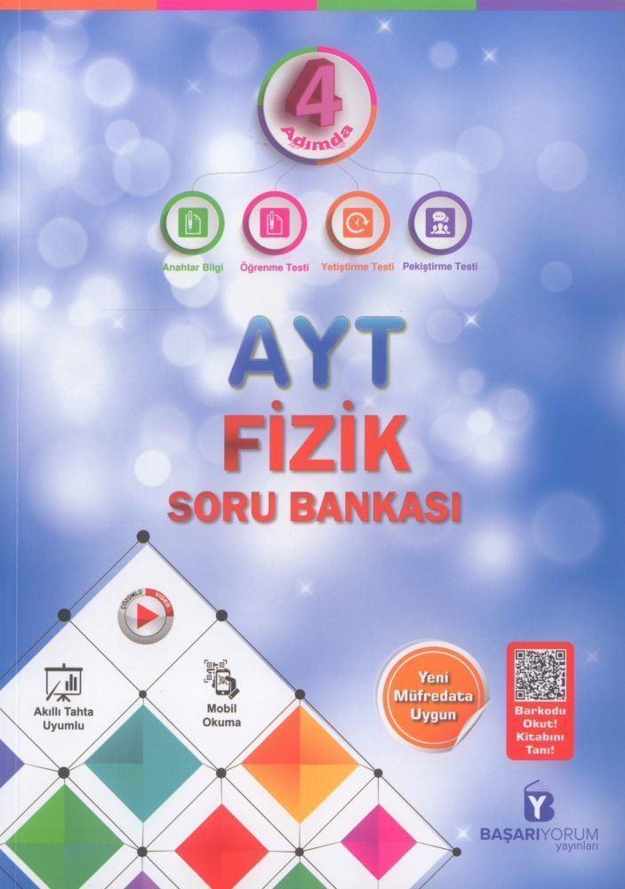 AYT 4 Adımda Fizik Soru Bankası Başarıyorum Yayınları