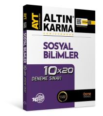AYT Sosyal Bilimler 2 10 x 46 Deneme Altın Karma