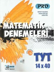 TYT Matematik 14 x 40 Pro Branş Denemeleri Yayın Denizi