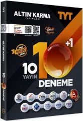 2025 Model TYT 10 Yayın 10 Deneme Altın Karma Yayınları