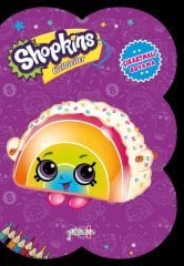 Shopkins Cicibiciler - Mor Çıkartmalı Boyama Yakamoz Yayınevi