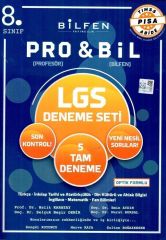 8. Sınıf LGS PROBİL Deneme Seti Bilfen Yayınları